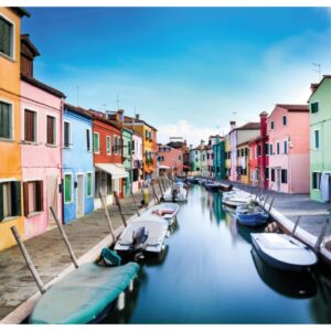 Burano, Donde las Casas Pintan el Agua - 100 piezas