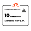 Rompecarreras #004: miércoles 10 de febrero de 2027, 8:00 p. m. (hora de Colombia). Ícono: montaña.